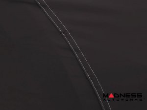 Volkswagen ID. Buzz Custom Fit Vehicle Cover - Stormproof - Dark Ash Charcoal + Rear Passenger Charger Port Flap